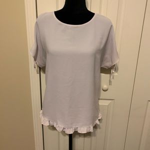 Shear white Attention dress shirt